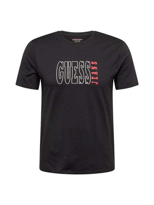 GUESS Bluser & t-shirts  knaldrød / sort / hvid