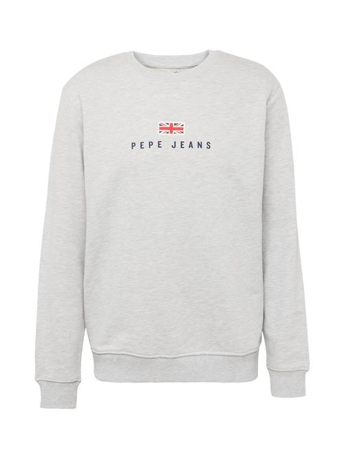 Se Pepe Jeans Sweatshirt  natblå / grå-meleret / rød / hvid ved About You