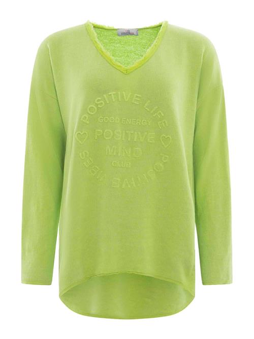 Se Zwillingsherz Sweatshirt 'Positive Mind'  æble ved About You