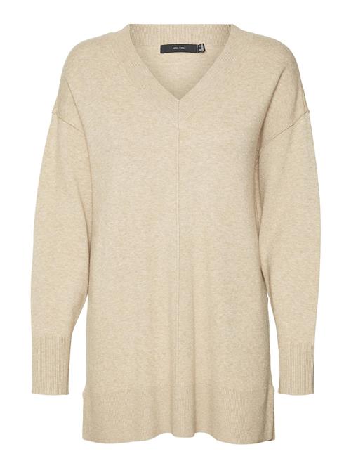 Se VERO MODA Pullover 'GOLD'  beige-meleret ved About You