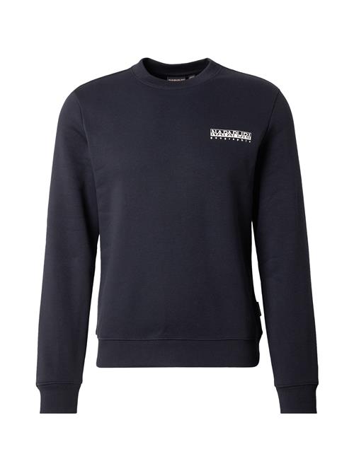 Se NAPAPIJRI Sweatshirt 'B-FORNET'  abrikos / sort / offwhite ved About You