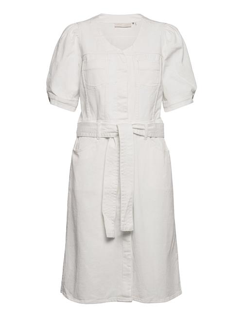 Karen By Simonsen Arabellekb Denim Dress Karen By Simonsen White