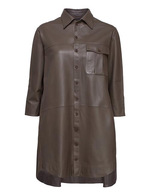 MDK / Munderingskompagniet Chili Thin Leather Dress MDK / Munderingskompagniet Brown