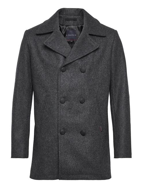 Armor Lux Pea Coat "Kermoor" Armor Lux Grey