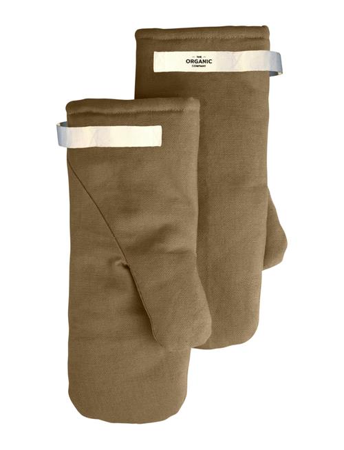 Oven Mitts Medium The Organic Company Brown