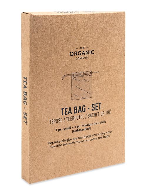 Se The Organic Company Tea Bag Set The Organic Company Cream ved Booztlet