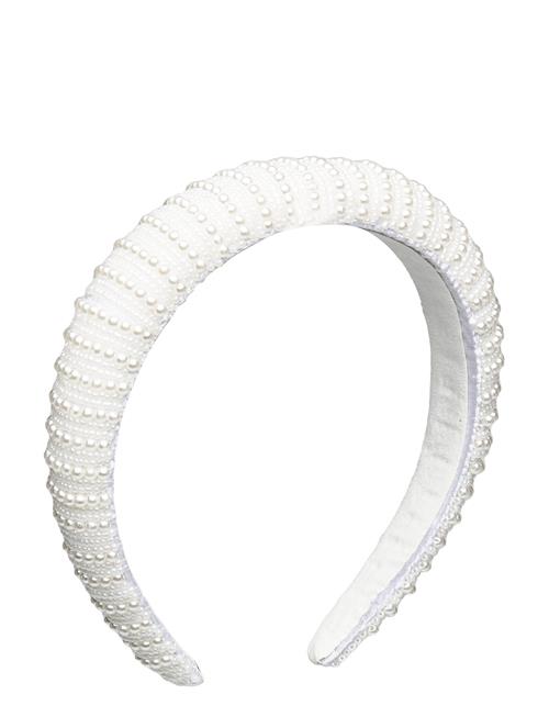 Malina Florence Pearl Headband Malina White