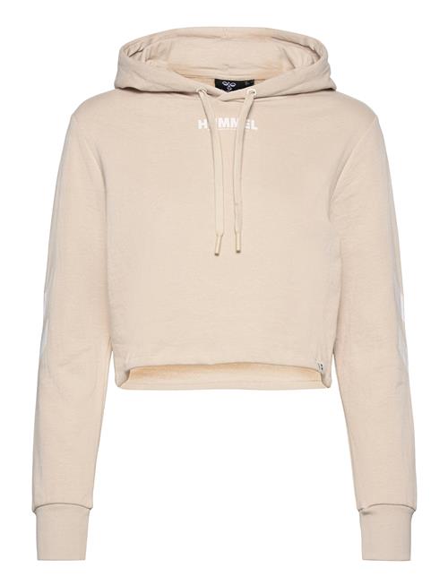 Hummel Hmllegacy Woman Cropped Hoodie Hummel Beige