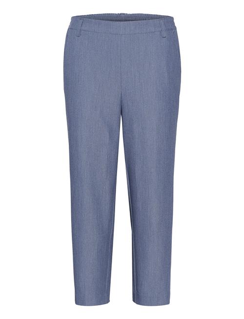 Se Kaffe Kasakura Hw Cropped Pants Kaffe Blue ved Booztlet