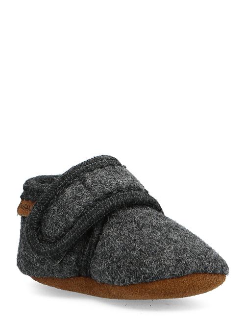 Se En Fant Baby Wool Slippers En Fant Grey ved Booztlet