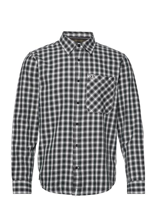 Calvin Klein Jeans Micro Check Shirt Calvin Klein Jeans Patterned