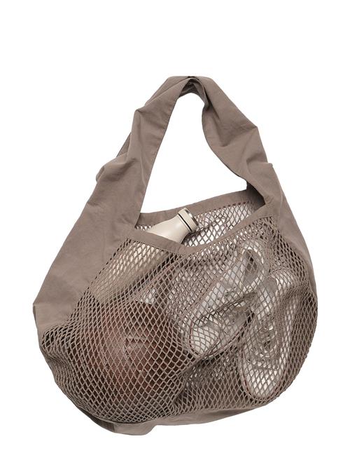 Se The Organic Company Net Shoulder Bag The Organic Company Grey ved Booztlet