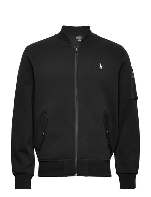 Polo Ralph Lauren Double-Knit Bomber Jacket Polo Ralph Lauren Black