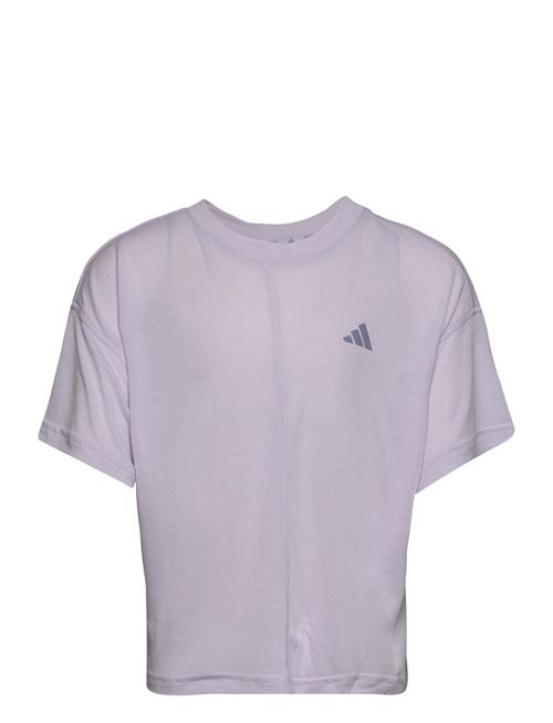 adidas Sportswear G Yoga Tee Adidas Sportswear Purple