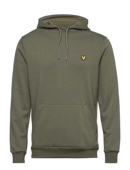 Se Lyle & Scott Sport Oth Fly Fleece Hoodie Lyle & Scott Sport Green ved Booztlet