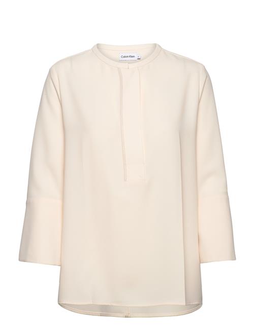 Calvin Klein Sustainable Twill Blouse Calvin Klein Cream