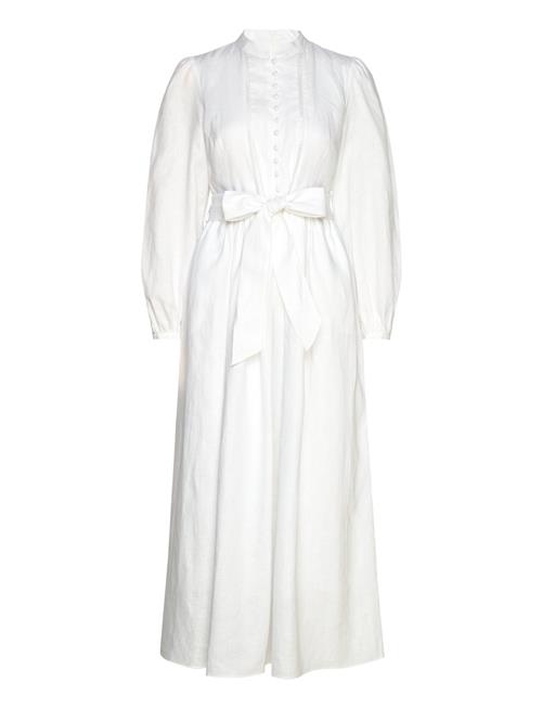 Andiata Radelle Linen Dress Andiata White