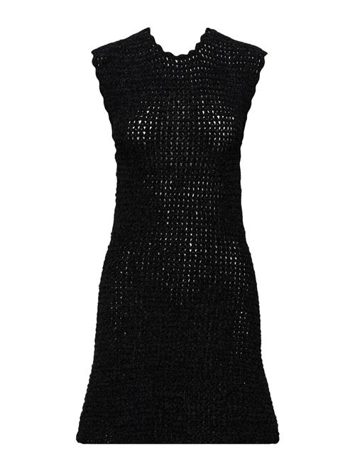 Ganni Velvet Crochet Ganni Black