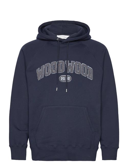 Se Wood Wood Fred Ivy Hoodie Wood Wood Navy ved Booztlet