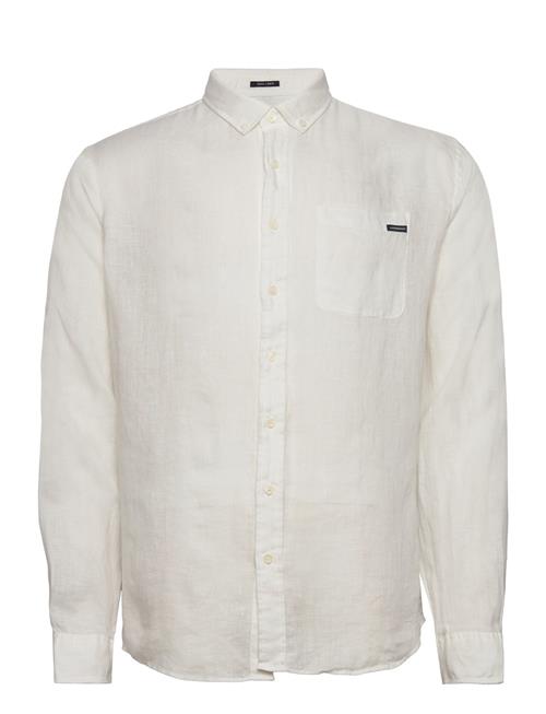 Lindbergh Pure Linen L/S Shirt Lindbergh White