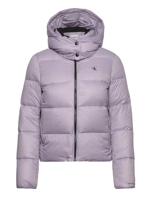 Calvin Klein Jeans Mw Down Archetype Short Puffer Calvin Klein Jeans Purple