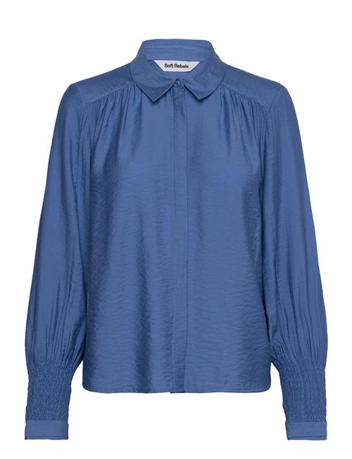 Soft Rebels Srtasha Shirt Soft Rebels Blue