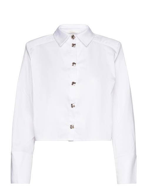 Notes du Nord Ibi Shoulder Pad Shirt Notes Du Nord White