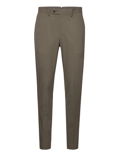 Mango Suit Trousers Mango Khaki