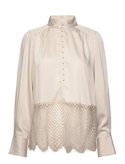 Se Bruuns Bazaar Cedarsbbchatrina Blouse Bruuns Bazaar Cream ved Booztlet