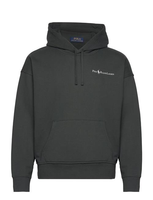 Relaxed Fit Logo Fleece Hoodie Polo Ralph Lauren Black