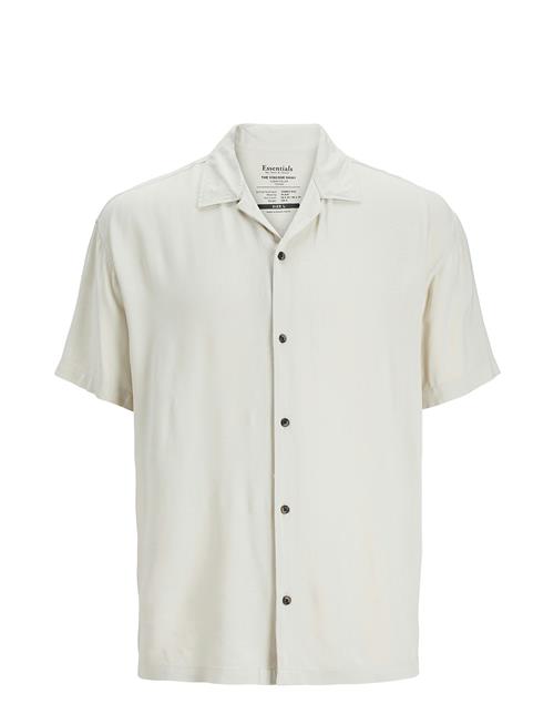 Jack & Jones Jjejeff Solid Resort Shirt Ss Sn Jack & J S Cream