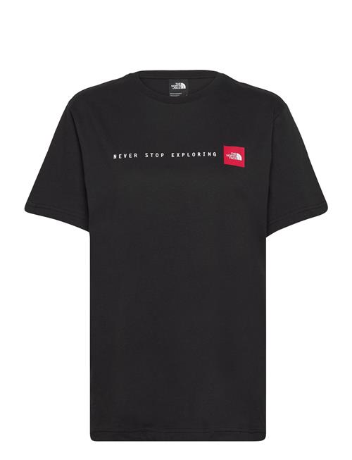 Se The North Face M S/S Never Stop Exploring Tee The North Face Black ved Booztlet