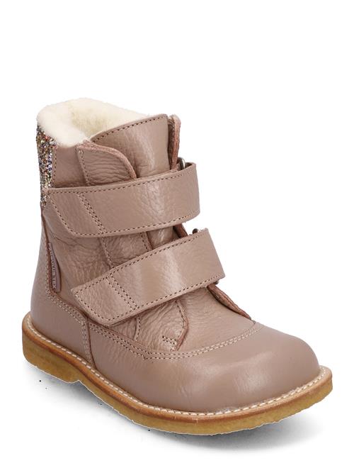 ANGULUS Boots - Flat - With Velcro ANGULUS Beige