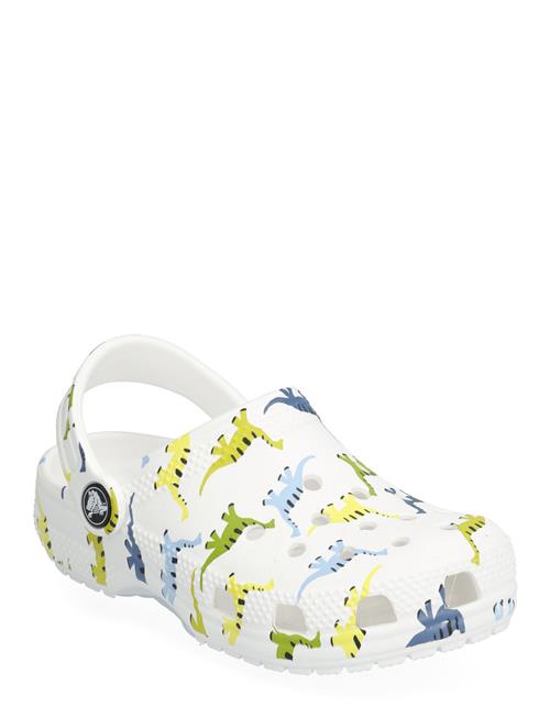 Se Crocs Classic Character Print Clog K Crocs White ved Booztlet