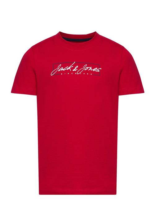 Jack & Jones Jjzuri Tee Ss Crew Neck Jnr Jack & J S Red