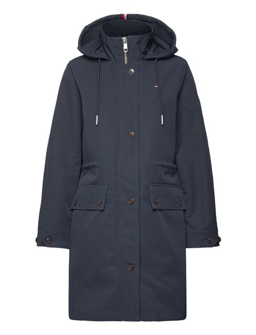 Tommy Hilfiger Essential Cotton Blend Parka Tommy Hilfiger Blue