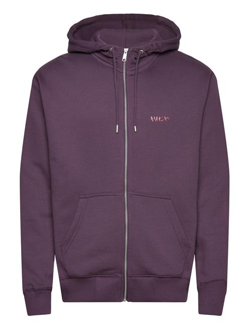 Makia Julius Hooded Sweatshirt Makia Purple