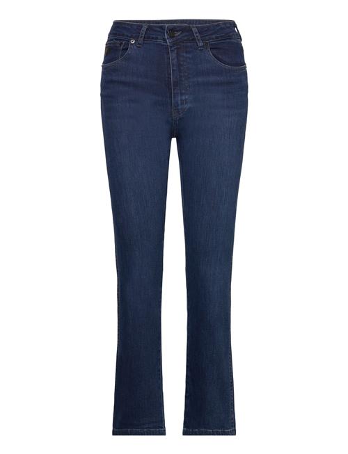 Se Lois Jeans Malena-F 7132 Night Blue Strike Lois Jeans Blue ved Booztlet