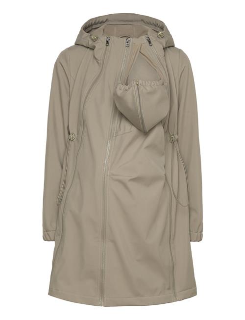 Mamalicious Mlnell Solid 3In1 Softshell Jacket A. Mamalicious Beige