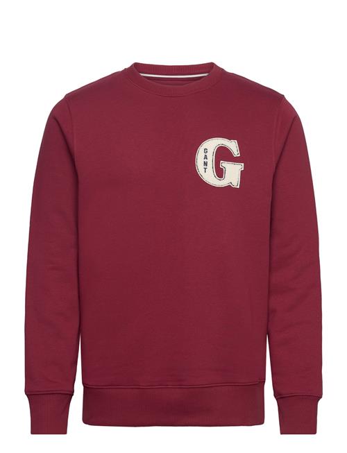 Se GANT G Graphic C-Neck GANT Red ved Booztlet