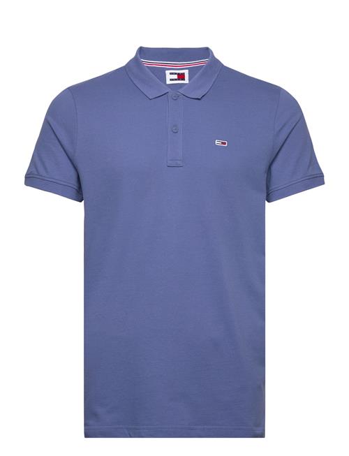 Tommy Jeans Tjm Slim Placket Polo Ext Tommy Jeans Blue