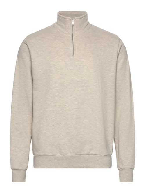 Les Deux Dexter Half-Zip Sweatshirt Les Deux Cream