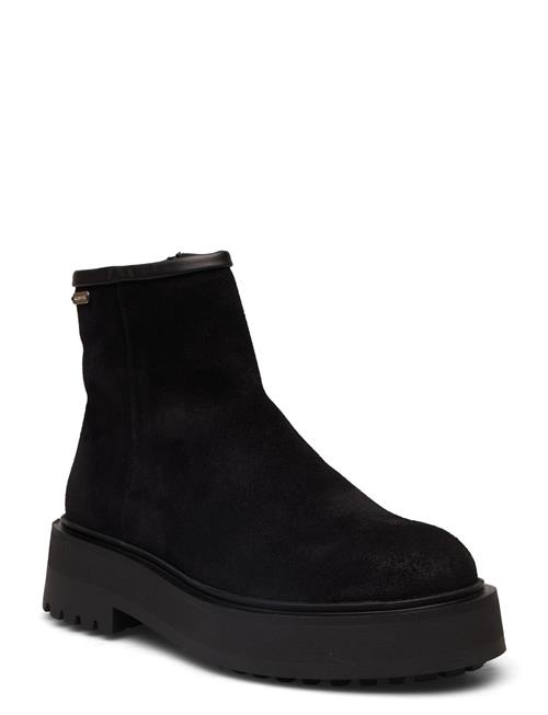 Sneaky Steve Crid W Suede Kaki Sneaky Steve Black