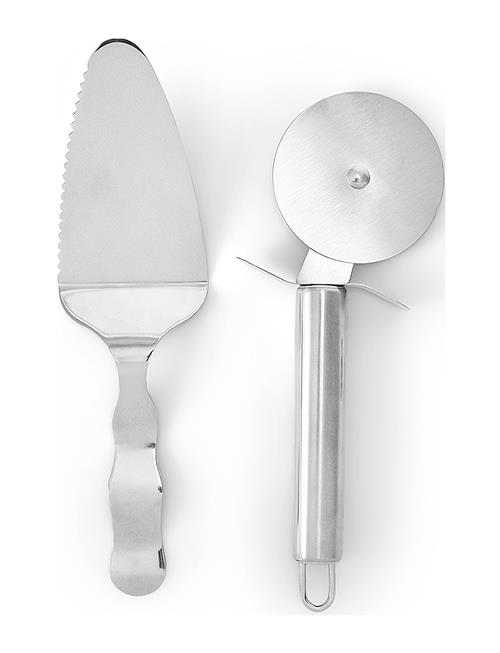 Se PRINTWORKS The Essentials - Pizza Tools PRINTWORKS Silver ved Booztlet