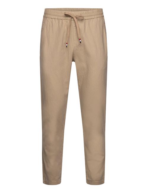 Se U.S. Polo Assn. Ivan Reg Lin Cot Uspa M Pants U.S. Polo Assn. Beige ved Booztlet