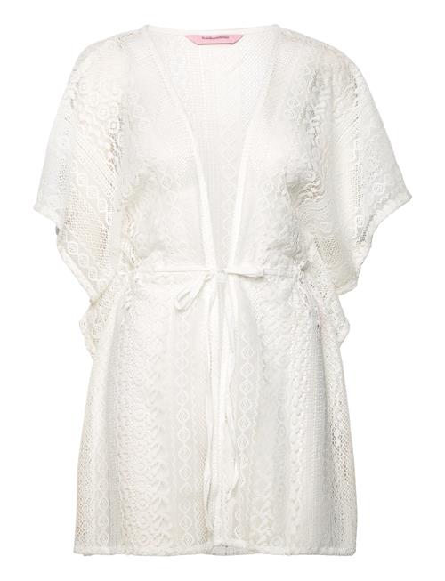 Hunkemöller Lace Open Kaftan Hunkemöller White