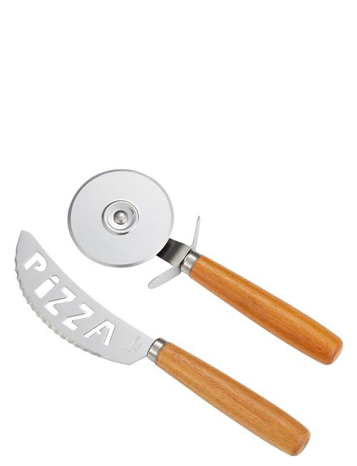 Dorre Pizza Cutter Set Pino Dorre Brown