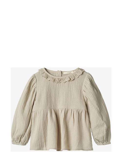 Fliink Ciao Ls Blouse Fliink Beige