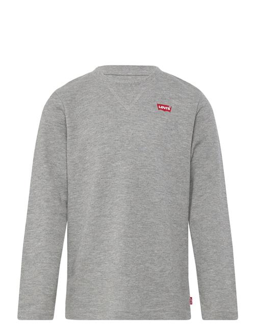 Se Levi's Levi's® Thermal Crew Knit Top Levi's Grey ved Booztlet