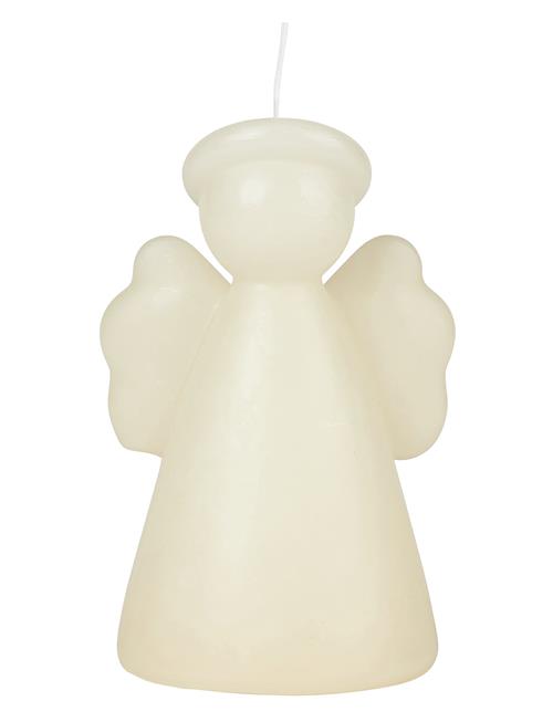 Se Broste Copenhagen Angel Sculpture Candle Broste Copenhagen White ved Booztlet